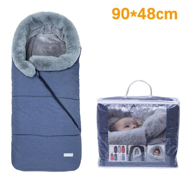 Warm Baby Sleeping Bags Newborn Envelope Winter Baby Stroller Sleepsacks Footmuff Children kid Pushchair Pram Sleep sacks